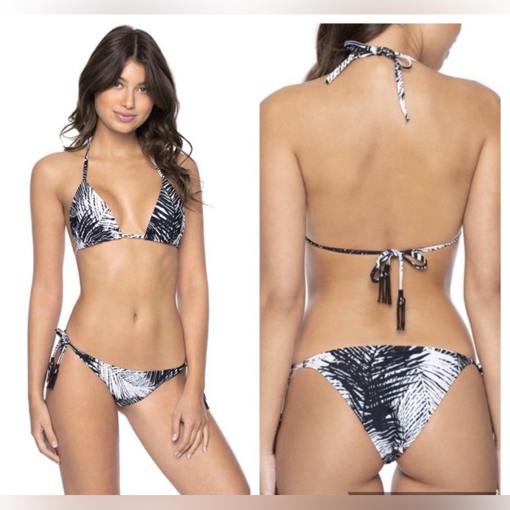 PilyQ Teeny Bikini Bottoms Size Small